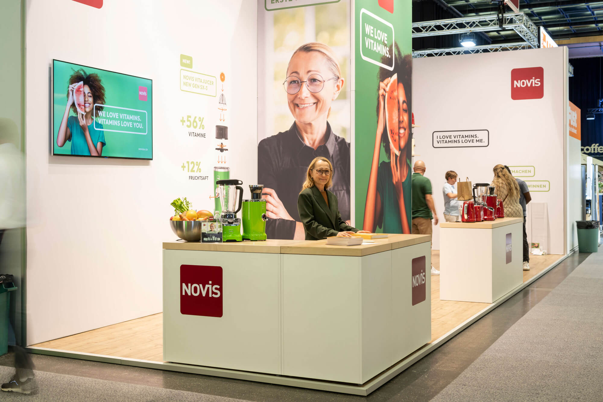 Novis enthousiasme à l'Olma avec un nouveau produit et des invités de marque