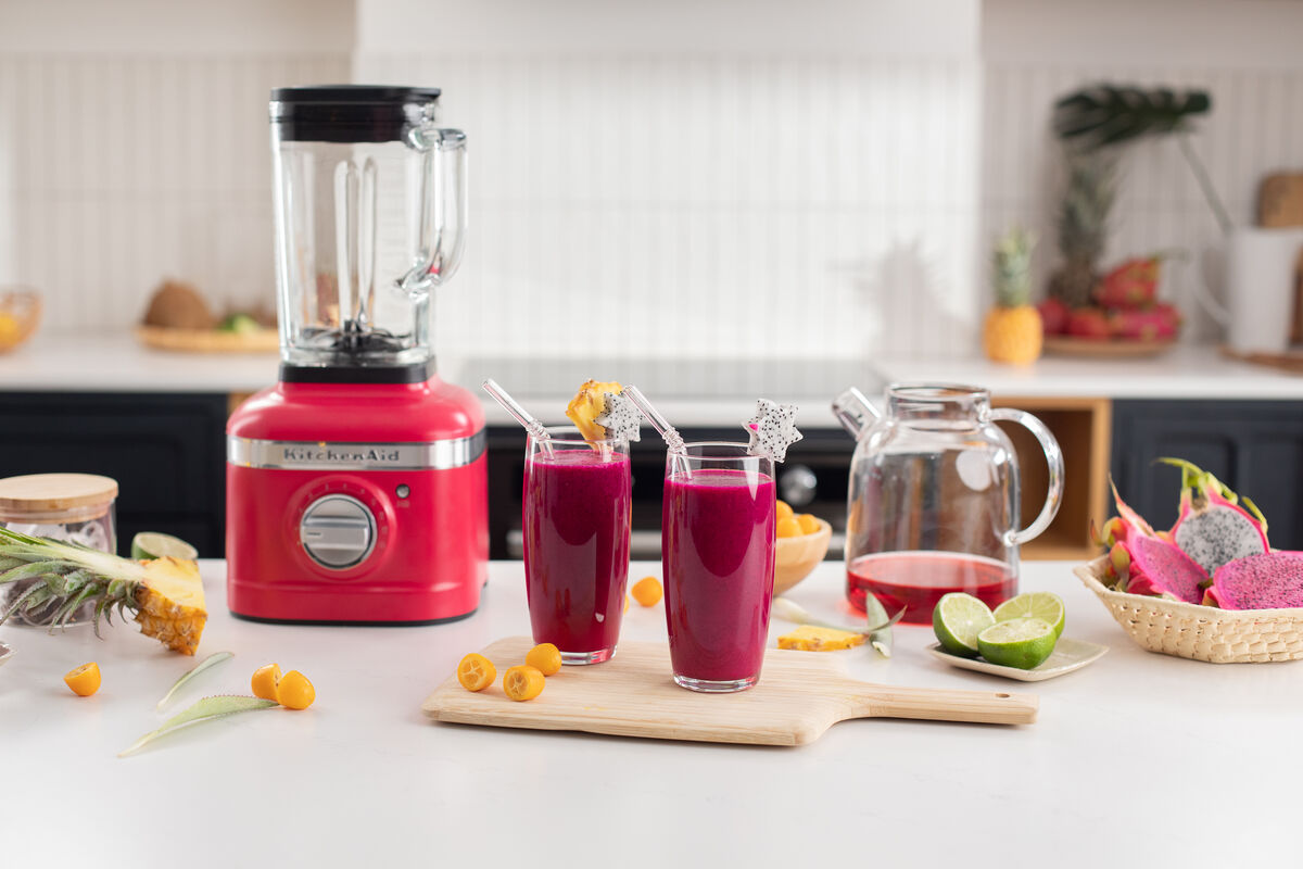 Drachenfrucht Hibiskus Smoothie