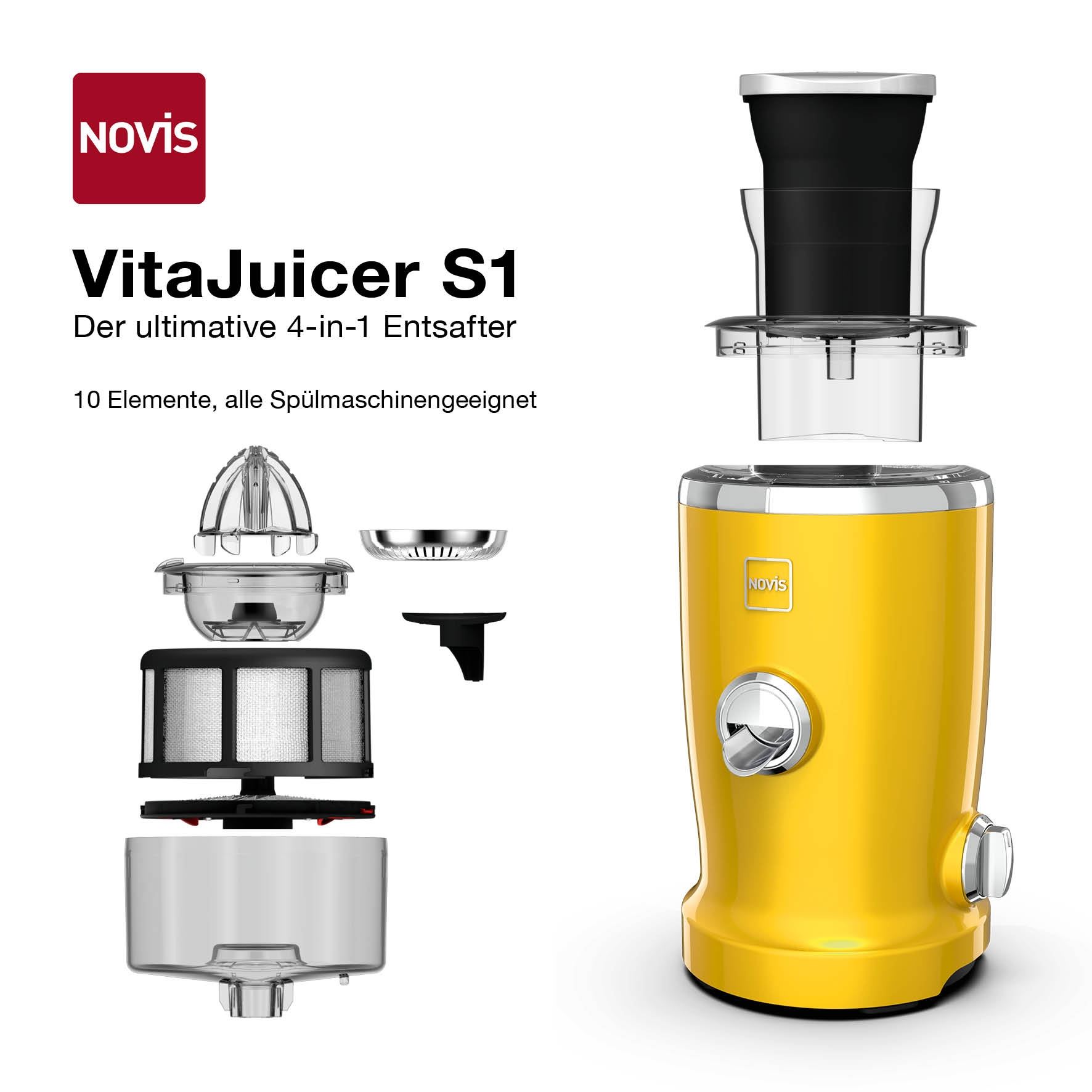 Novis VitaJuicer S1 - Gelb